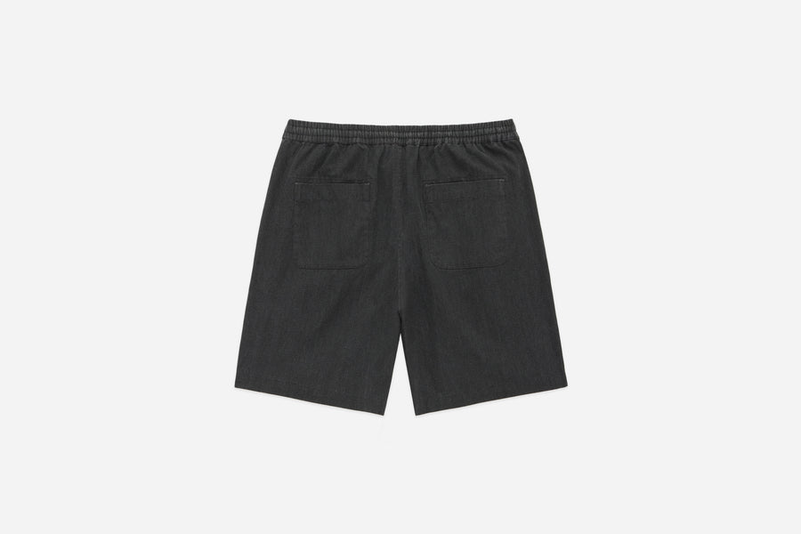 Drawstring Short ~ Charcoal HBT