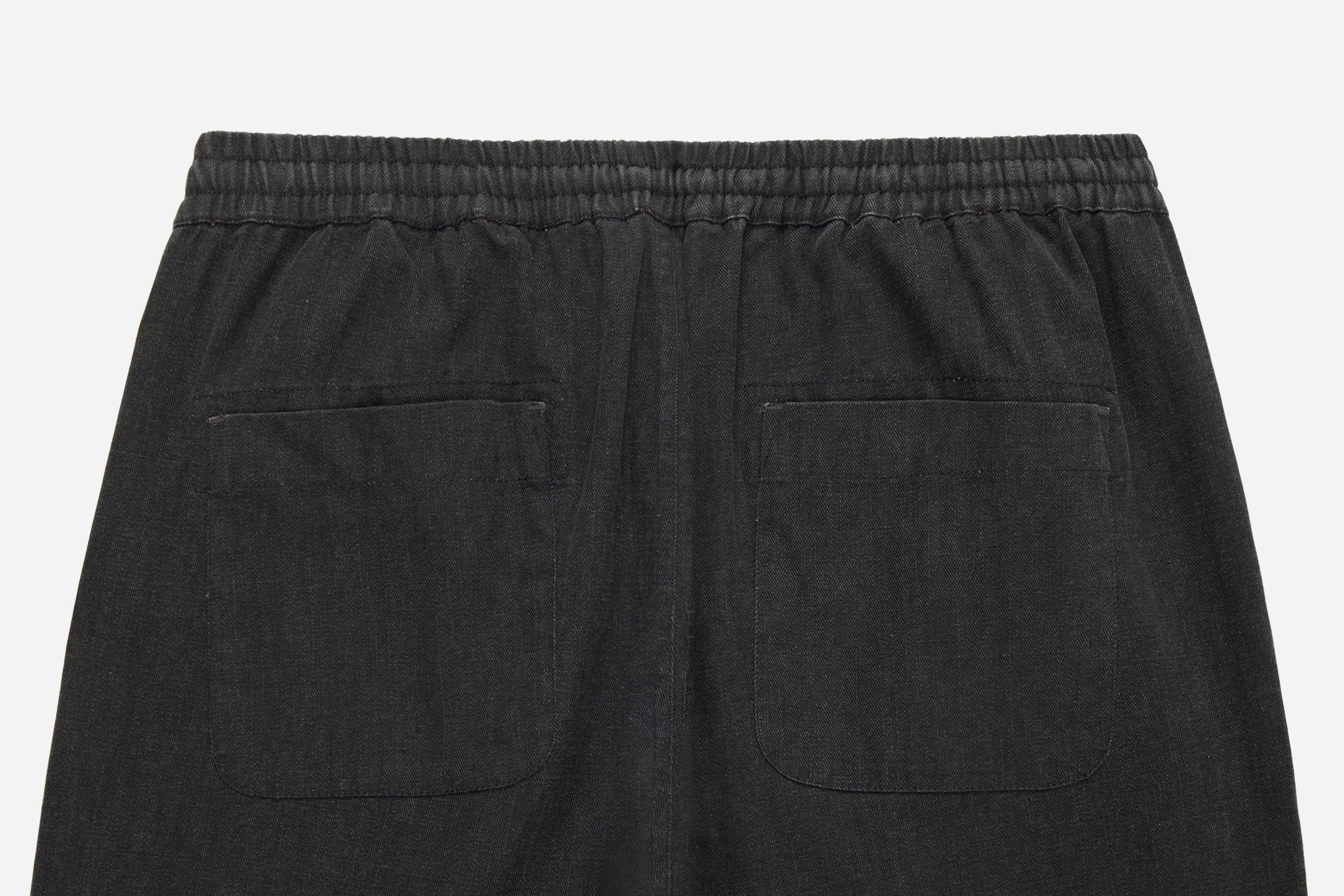 Drawstring Short ~ Charcoal HBT – 3sixteen