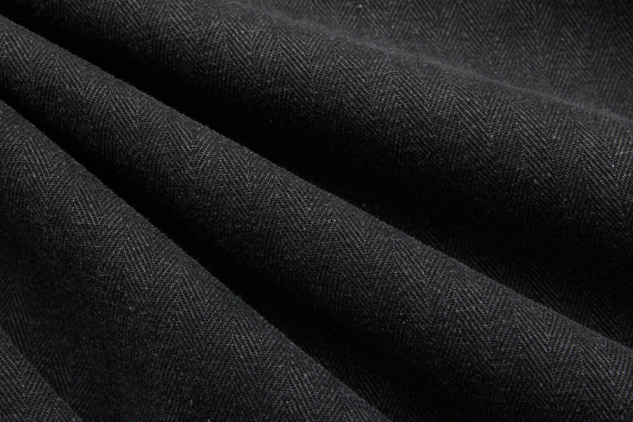 Drawstring Short ~ Charcoal HBT