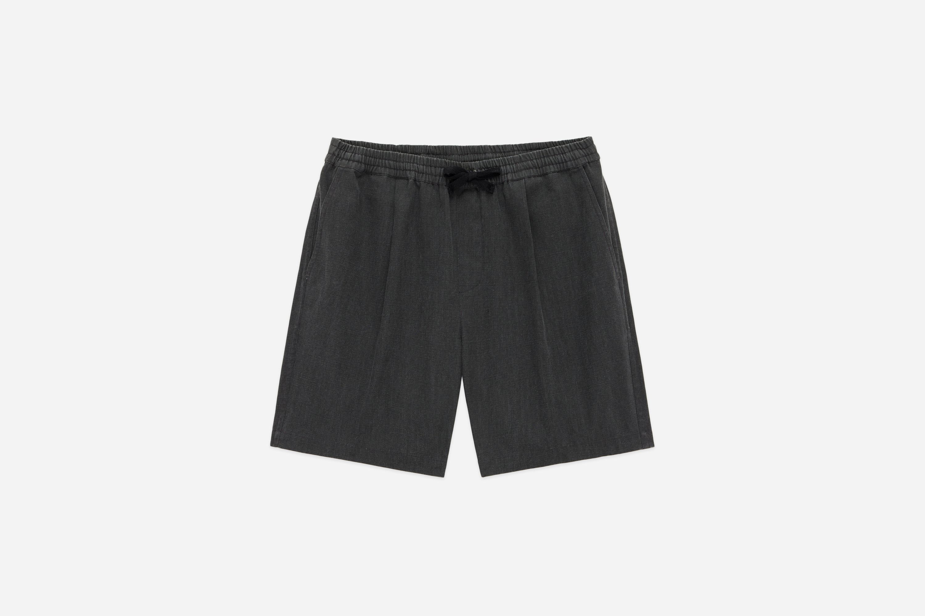Drawstring Short ~ Charcoal HBT – 3sixteen