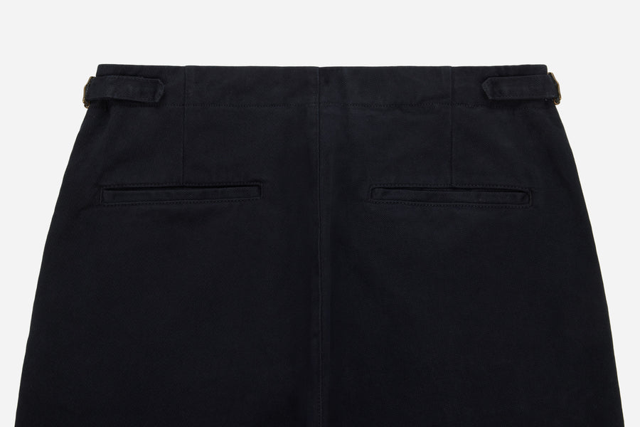 Safari Shorts ~ Black Twill