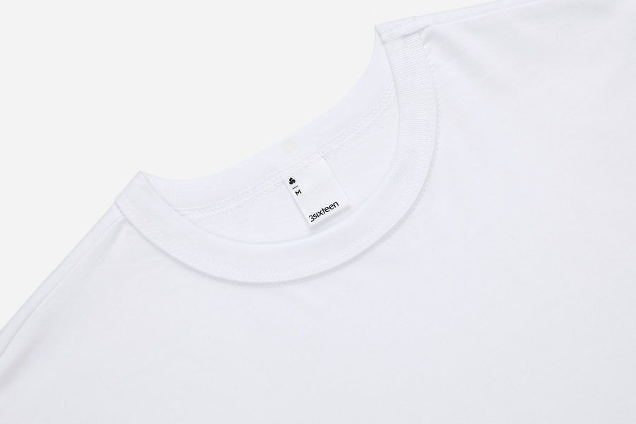 Pima Pocket T-Shirt ~ White (2 Pack)