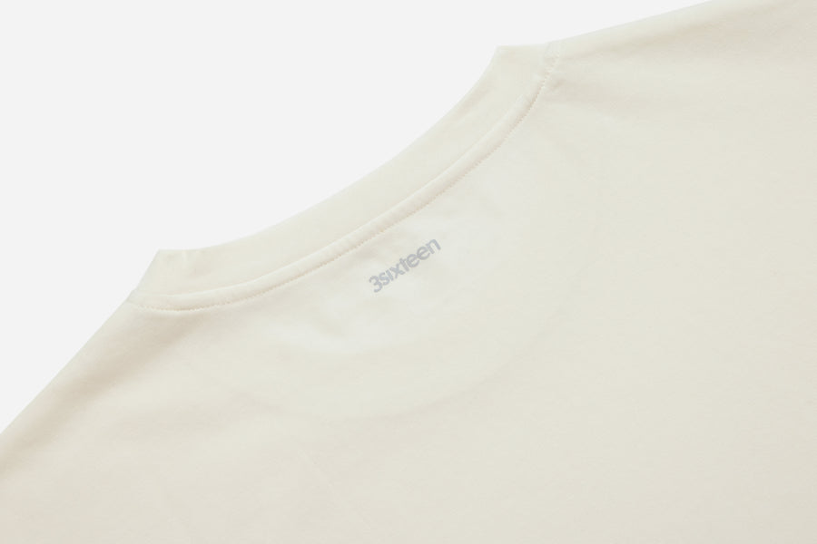 Cropped Training Tee ~ White