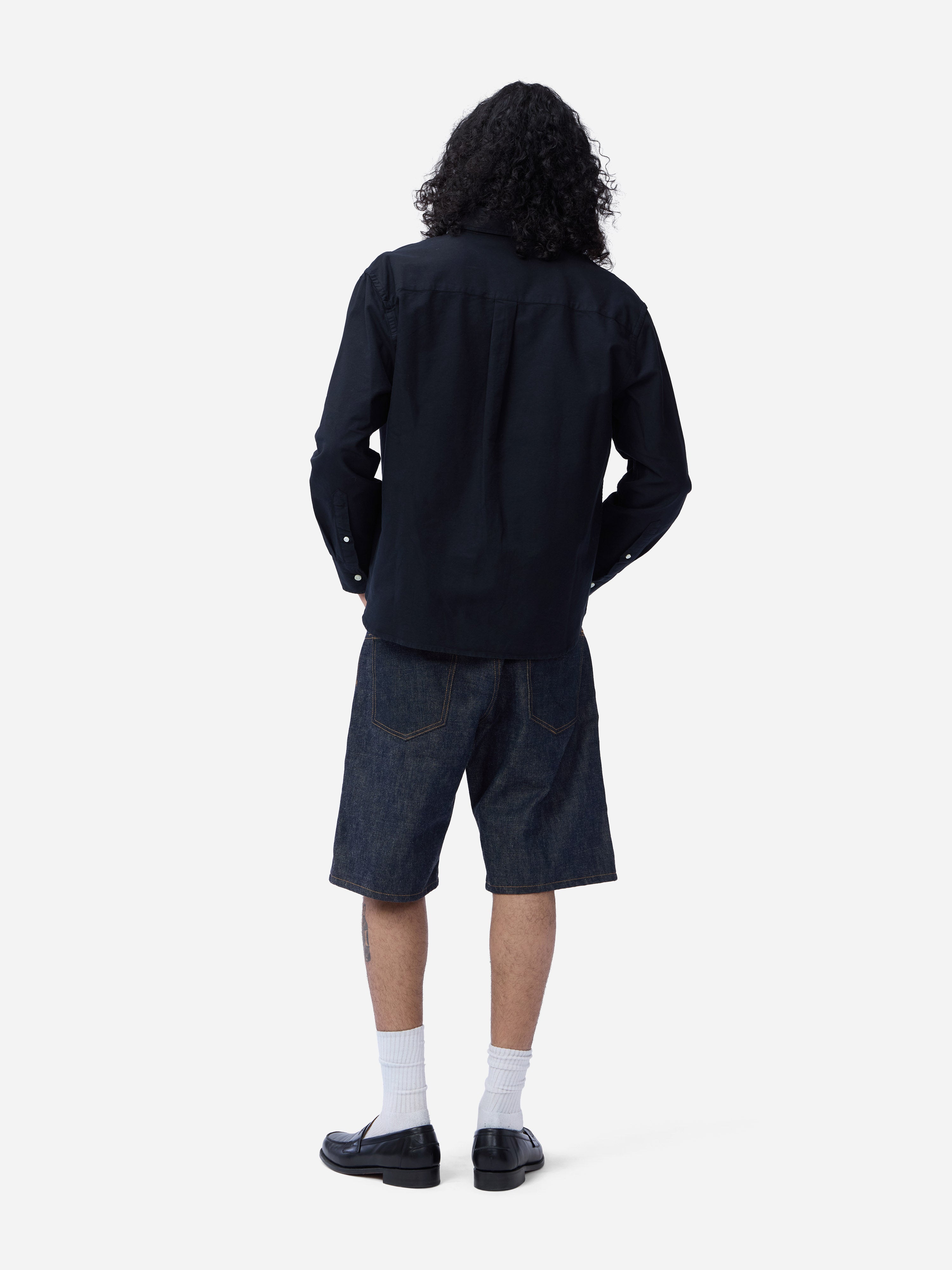 JS-103x ~ Jean Short - Indigo Selvedge – 3sixteen