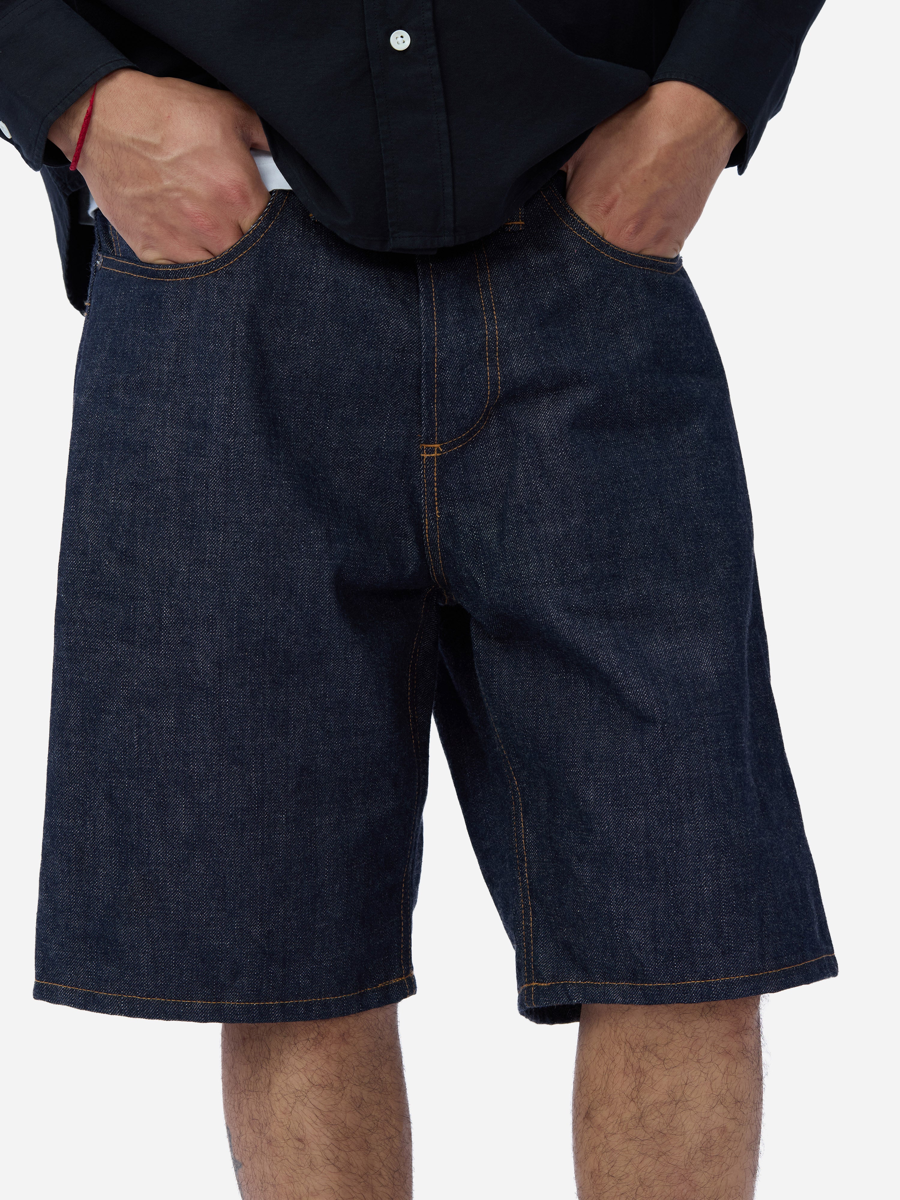 JS-103x ~ Jean Short - Indigo Selvedge – 3sixteen