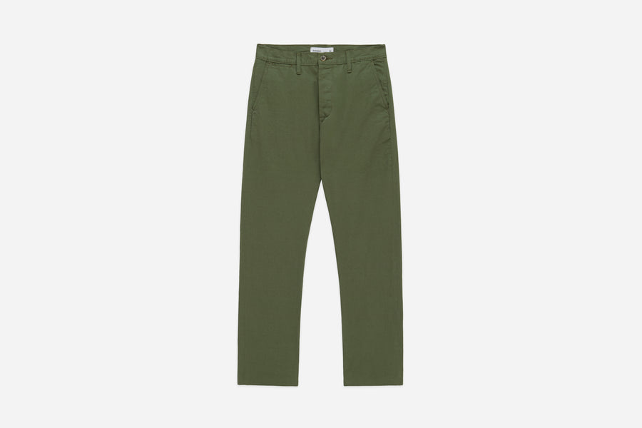 CH-55x ~ Olive Selvedge Chino