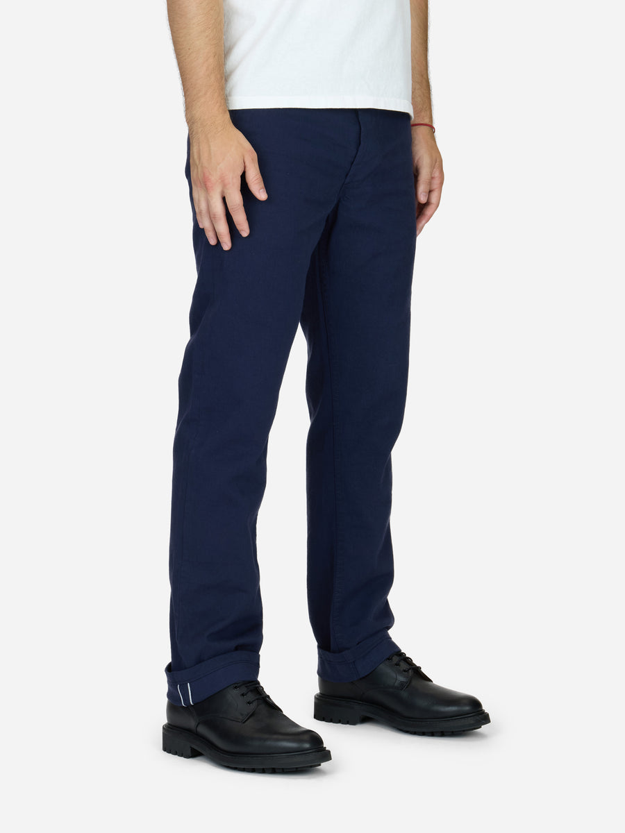 CH-11x ~ Navy Selvedge Chino