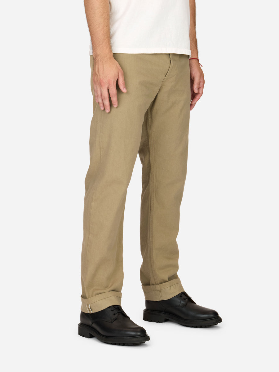 CH-44x ~ Khaki Selvedge Chino