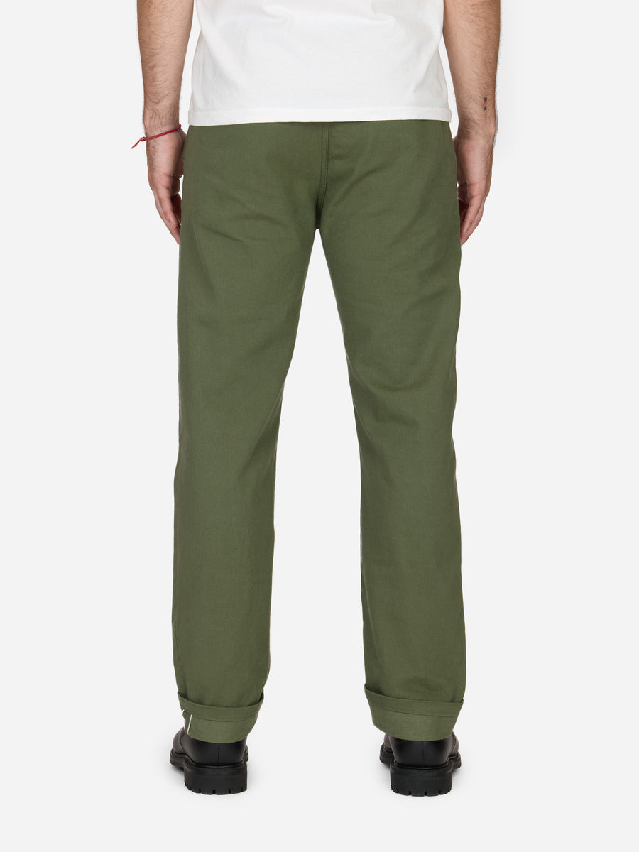 CH-55x ~ Olive Selvedge Chino