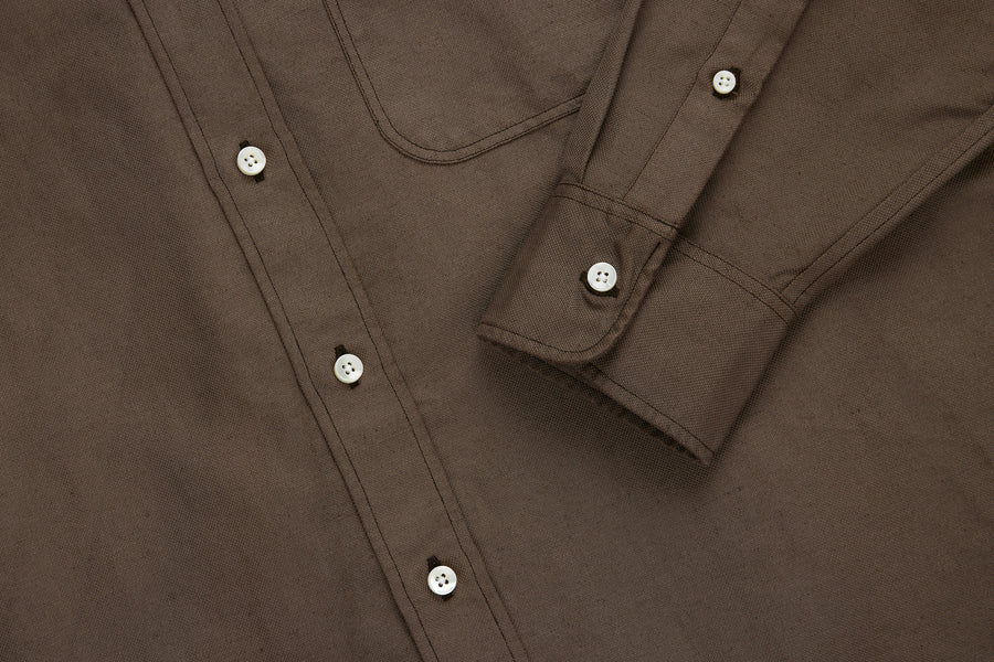 Big Oxford ~ Espresso Hemp