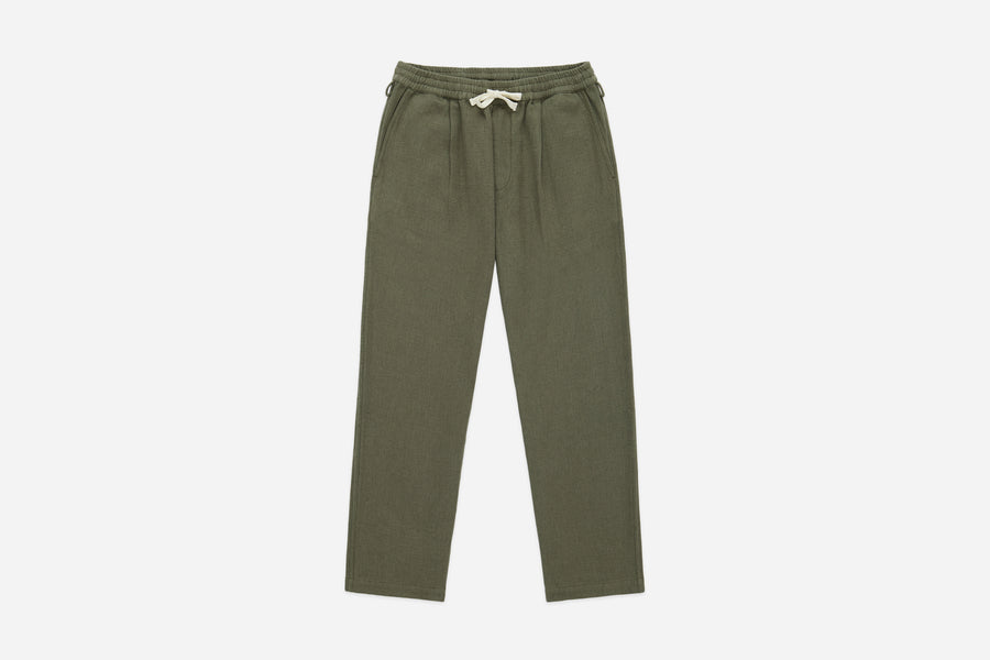 Easy Pant ~ Olive Cotton/Linen