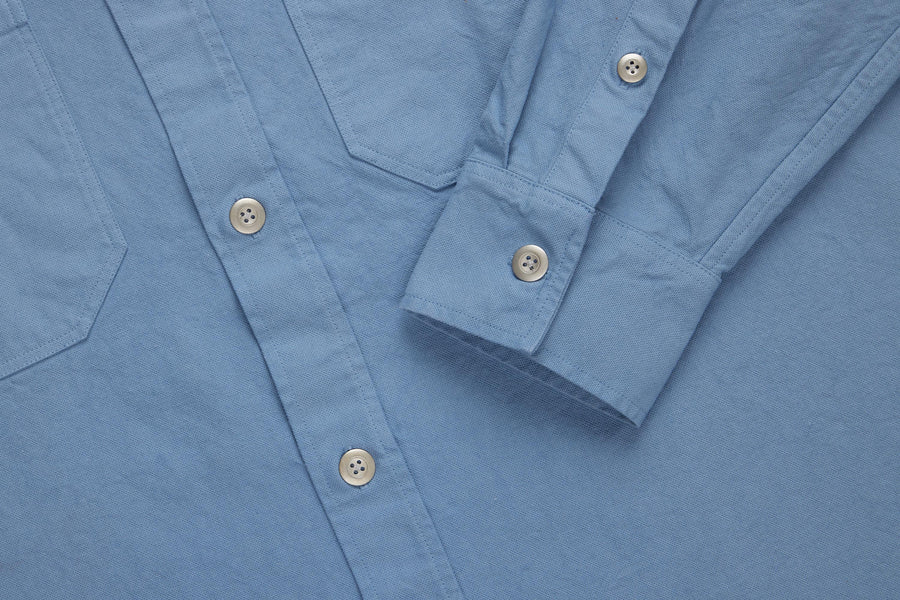 Utility Shirt ~ Slate Canvas