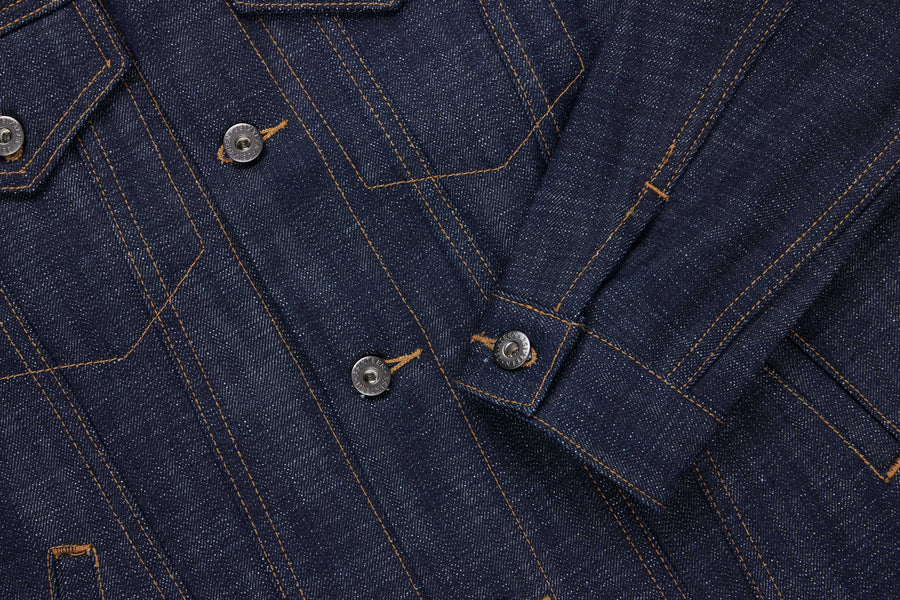 Type 3s Denim Jacket ~ Natural Indigo Selvedge