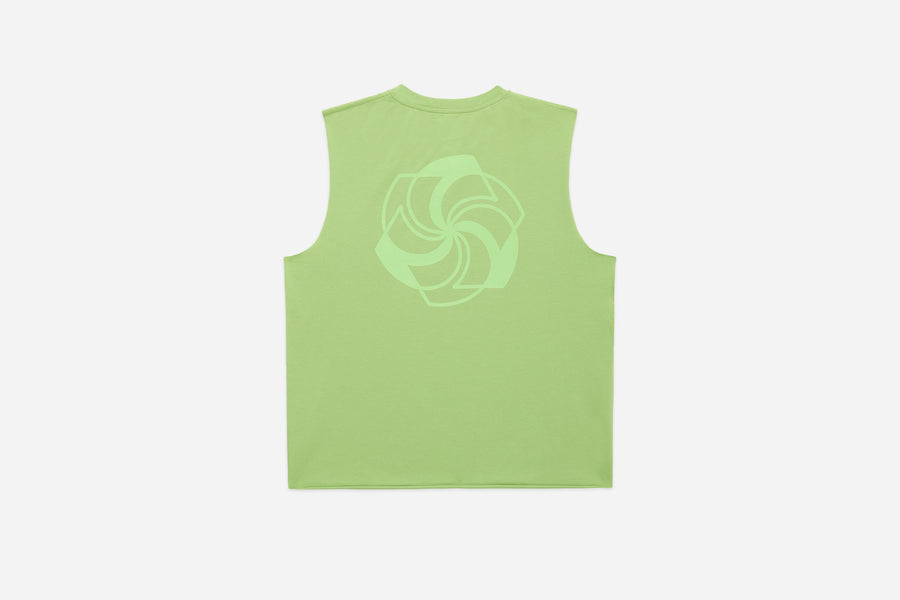 Training Cutoff Tee ~ Lime