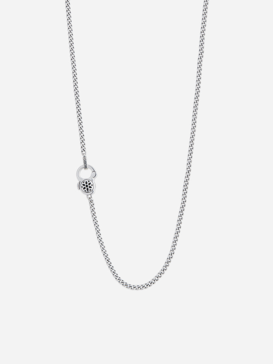 4A Curb Chain Necklace ~ Sterling Silver