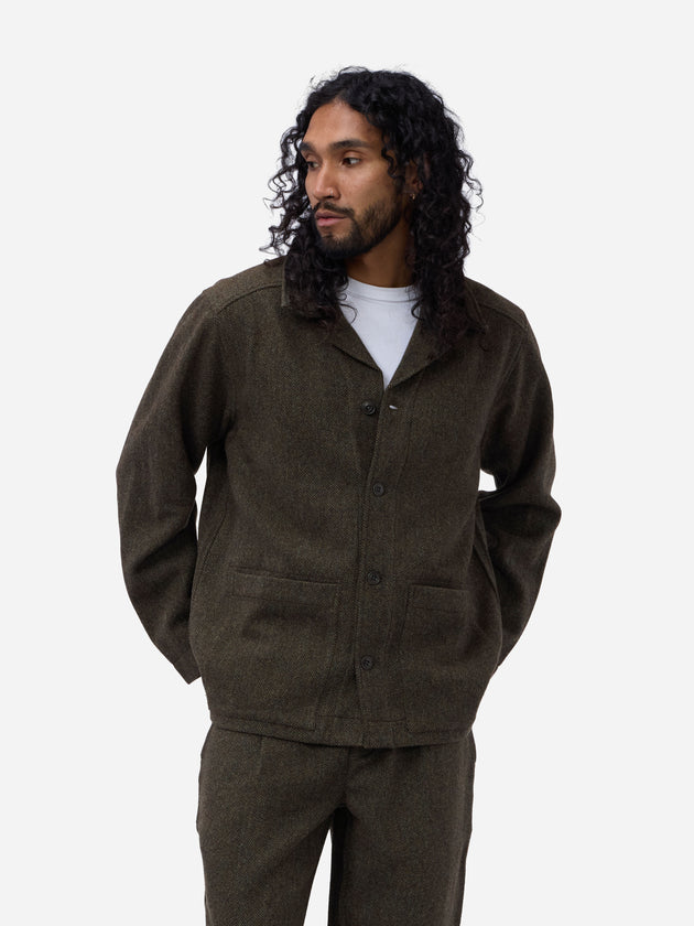 Easy Jacket ~ Forest Tweed – 3sixteen