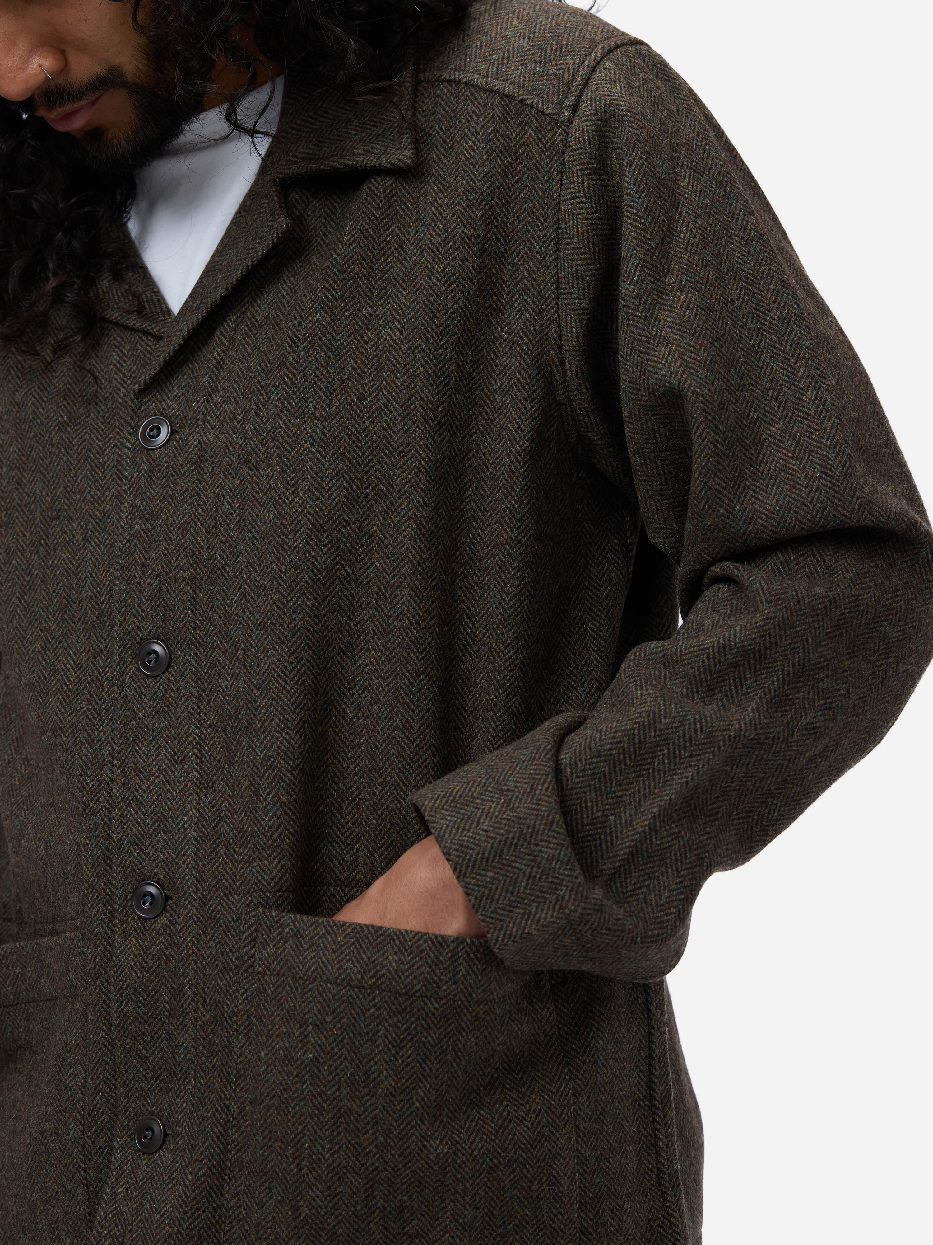 Easy Jacket ~ Forest Tweed – 3sixteen