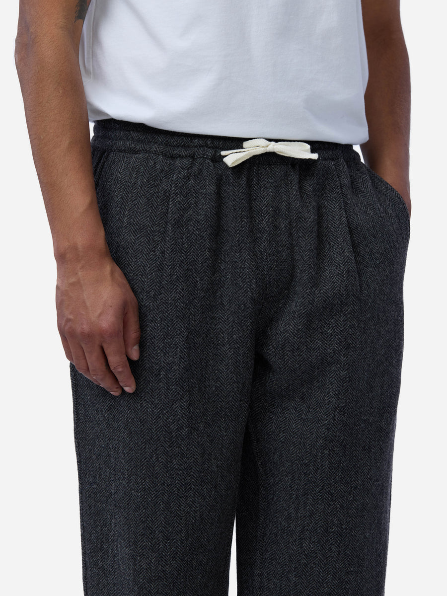 Easy Pant ~ Black Tweed