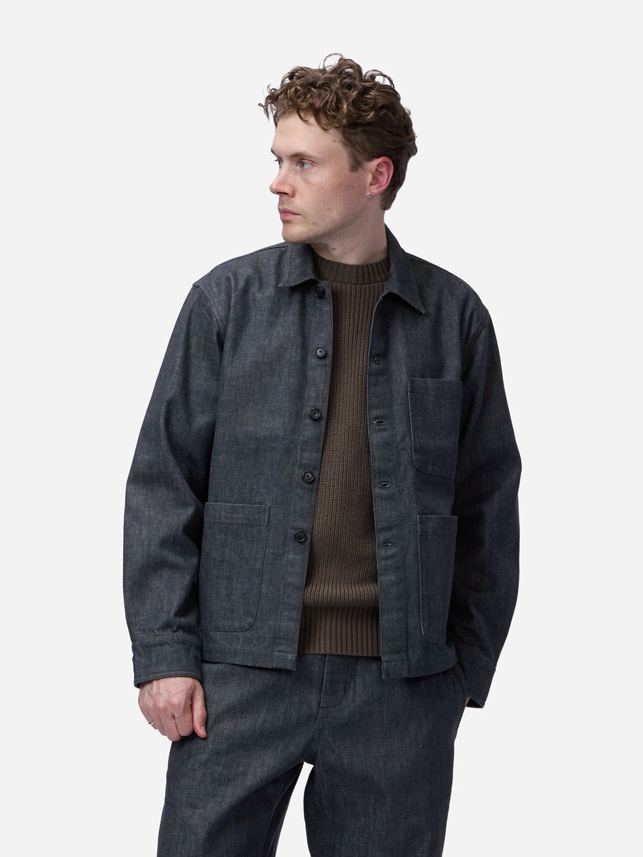 Shop Jacket ~ Grey Denim