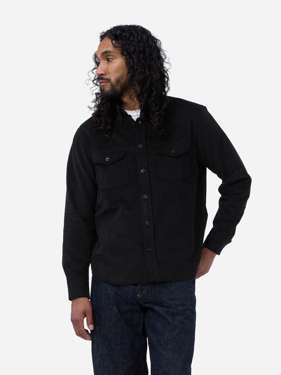 Studio Shirt ~ Black Corduroy
