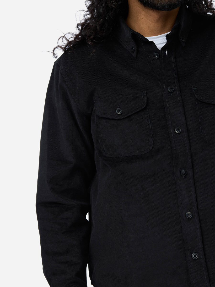Studio Shirt ~ Black Corduroy