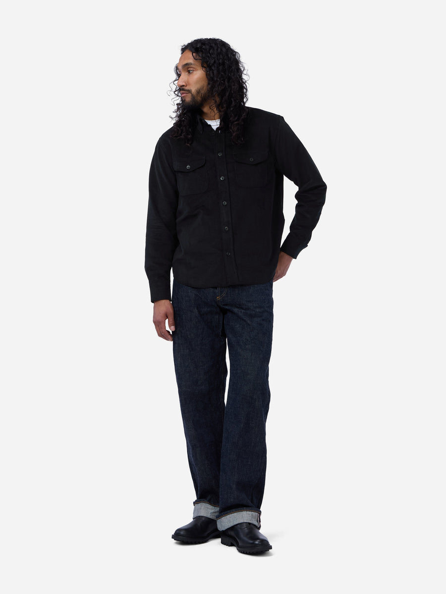 Studio Shirt ~ Black Corduroy