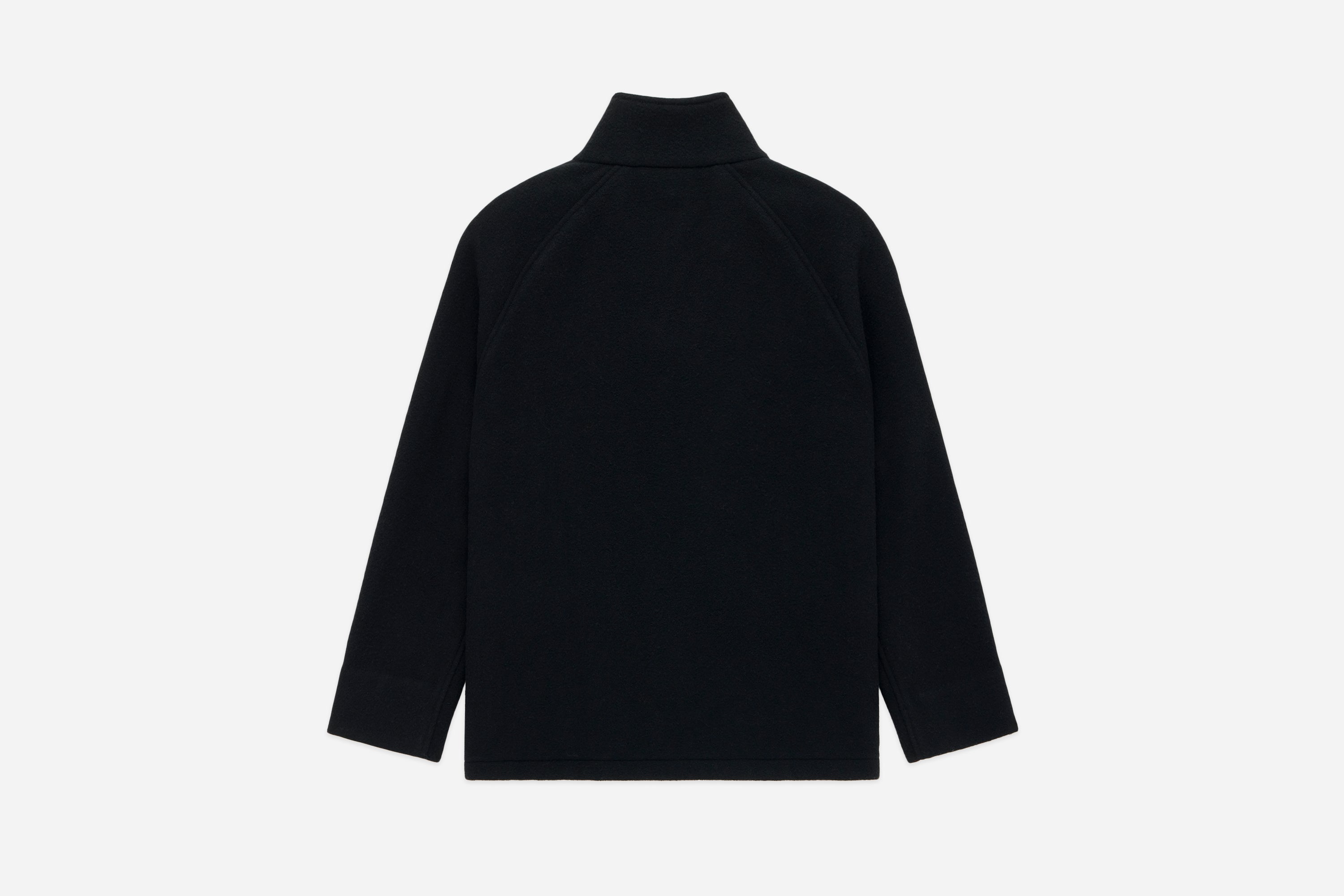 Welding Jacket ~ Black Melton Wool – 3sixteen