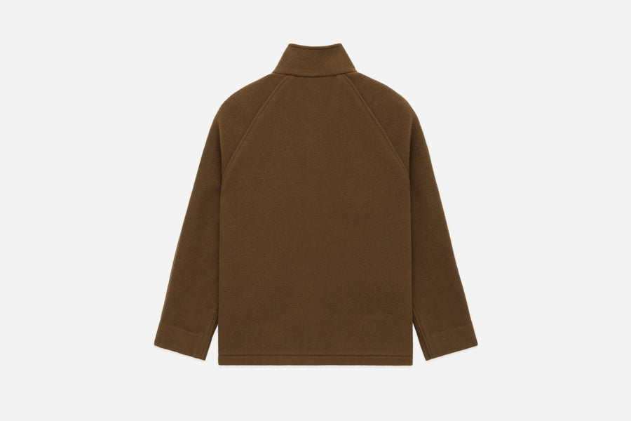 Welding Jacket ~ Tobacco Melton Wool