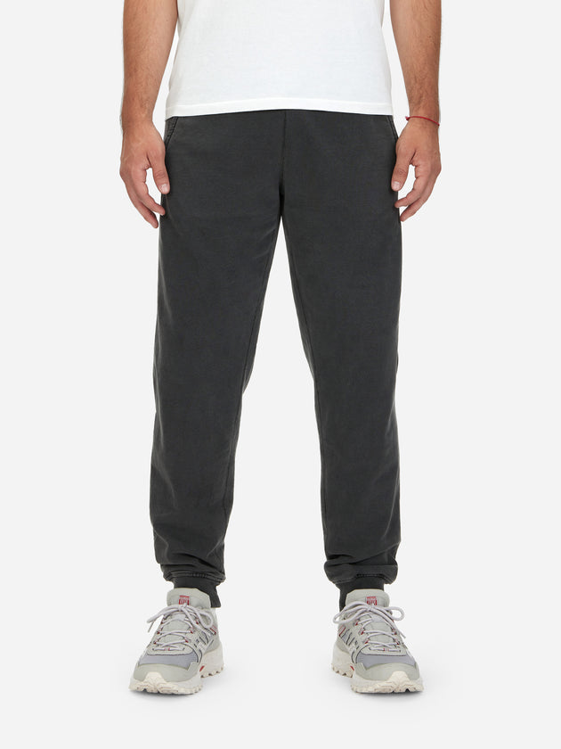 Garment Dyed French Terry Sweatpant ~ Smoke – 3sixteen