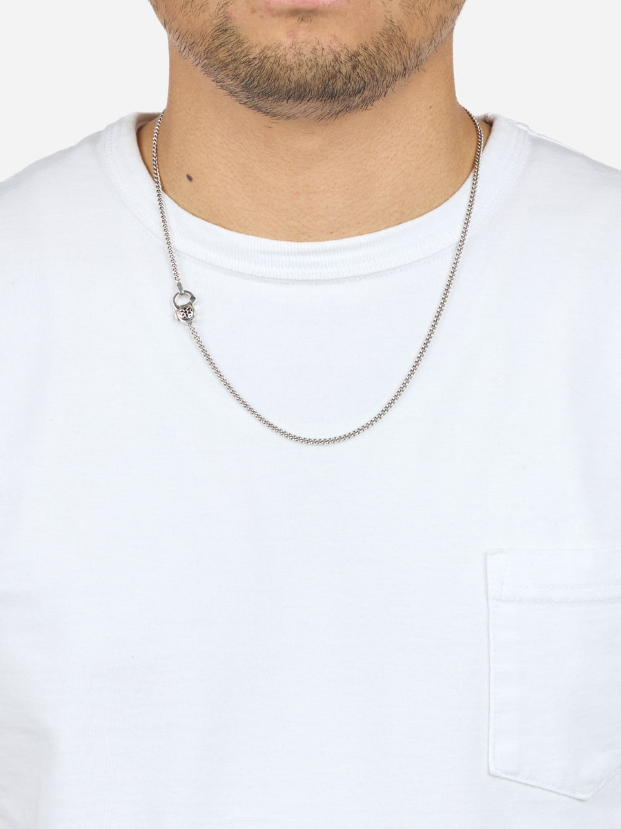 4A Curb Chain Necklace ~ Sterling Silver