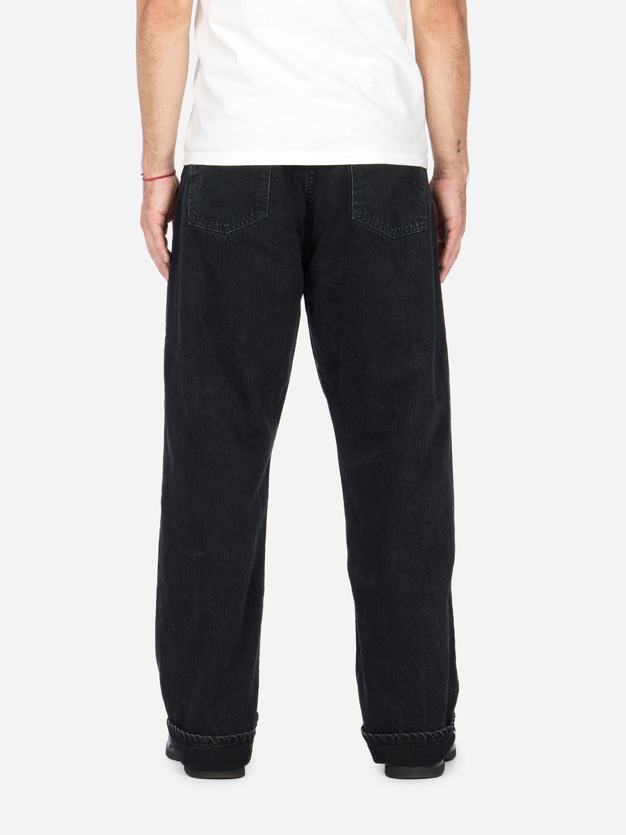 RS-222xs ~ Relaxed Straight - Stonewashed Double Black