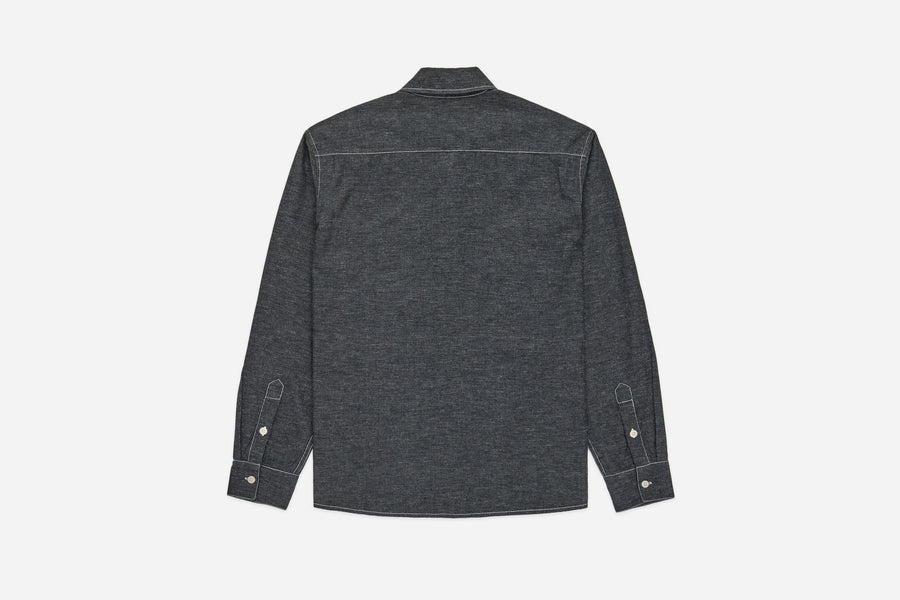 USN Overshirt ~ Stonewashed Indigo Canvas