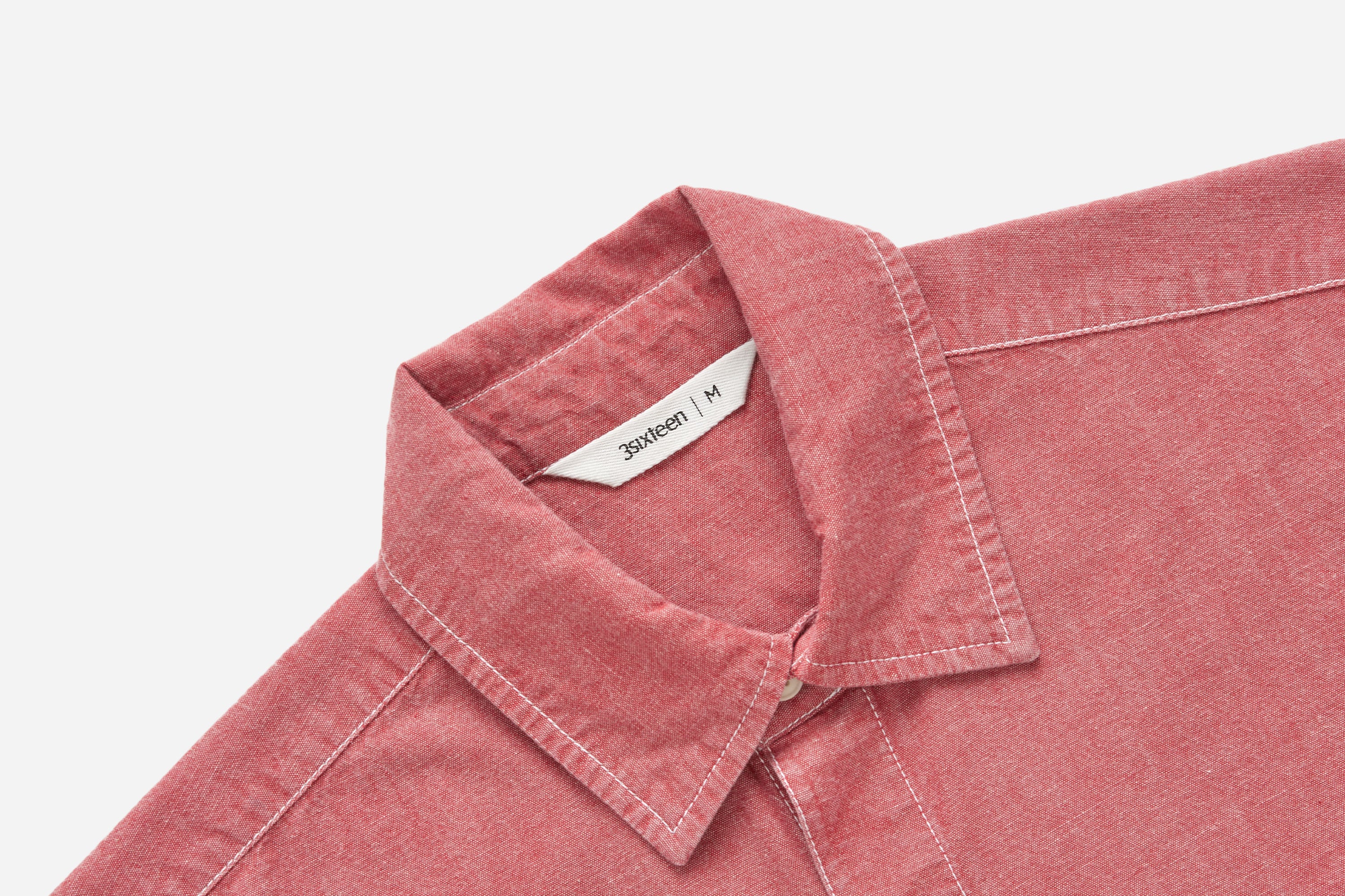 Utility Shirt ~ Red Chambray – 3sixteen