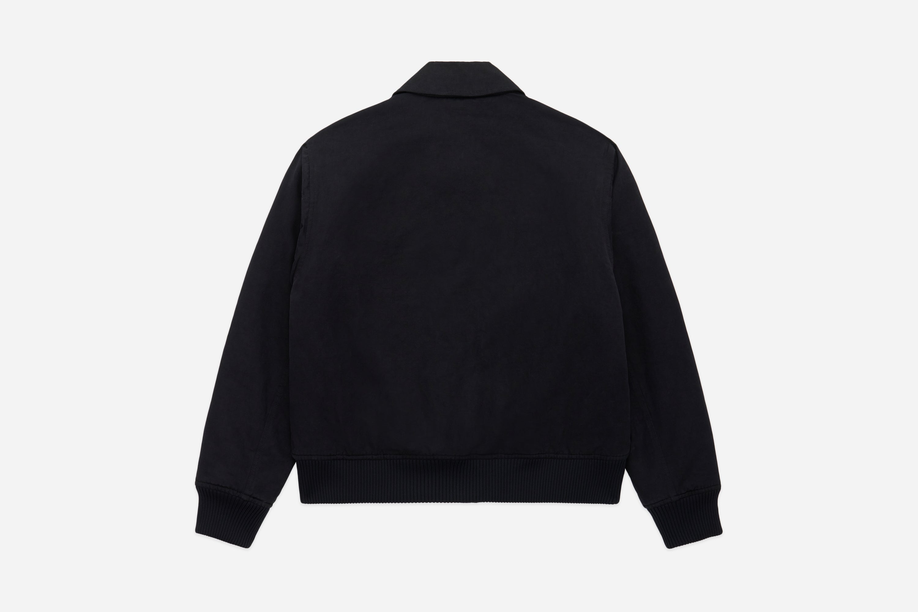 CWU Flight Jacket ~ Black Cotton/Nylon – 3sixteen
