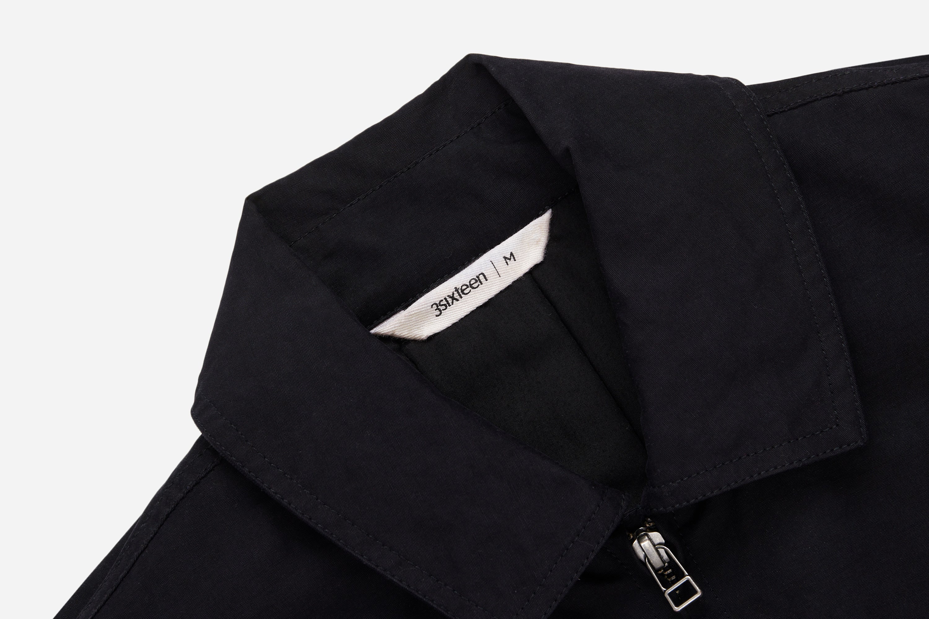 CWU Flight Jacket ~ Black Cotton/Nylon – 3sixteen