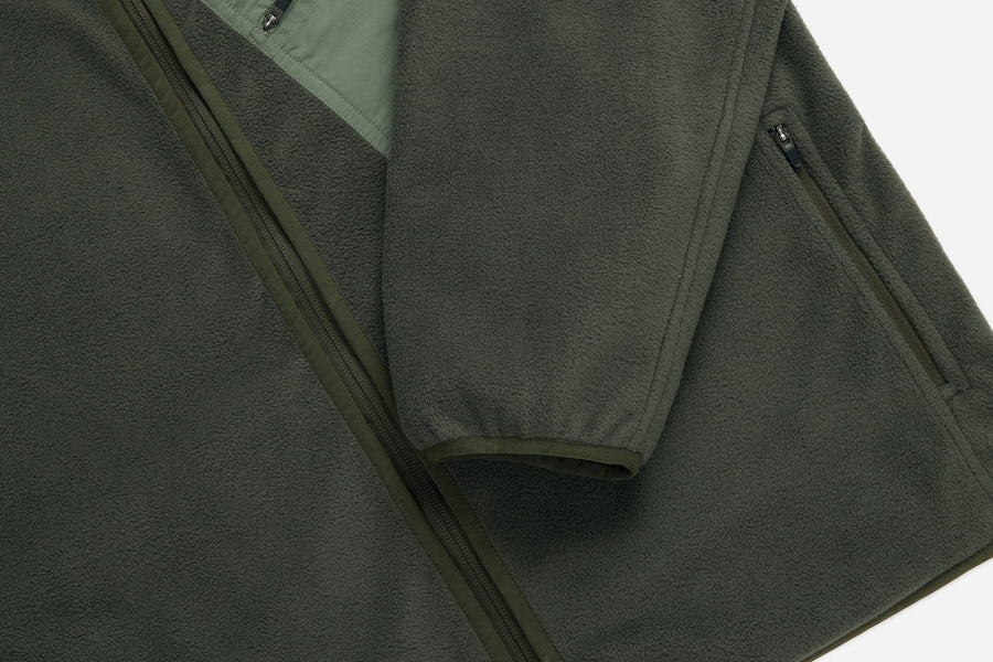 Summit Fleece Jacket ~ Olive