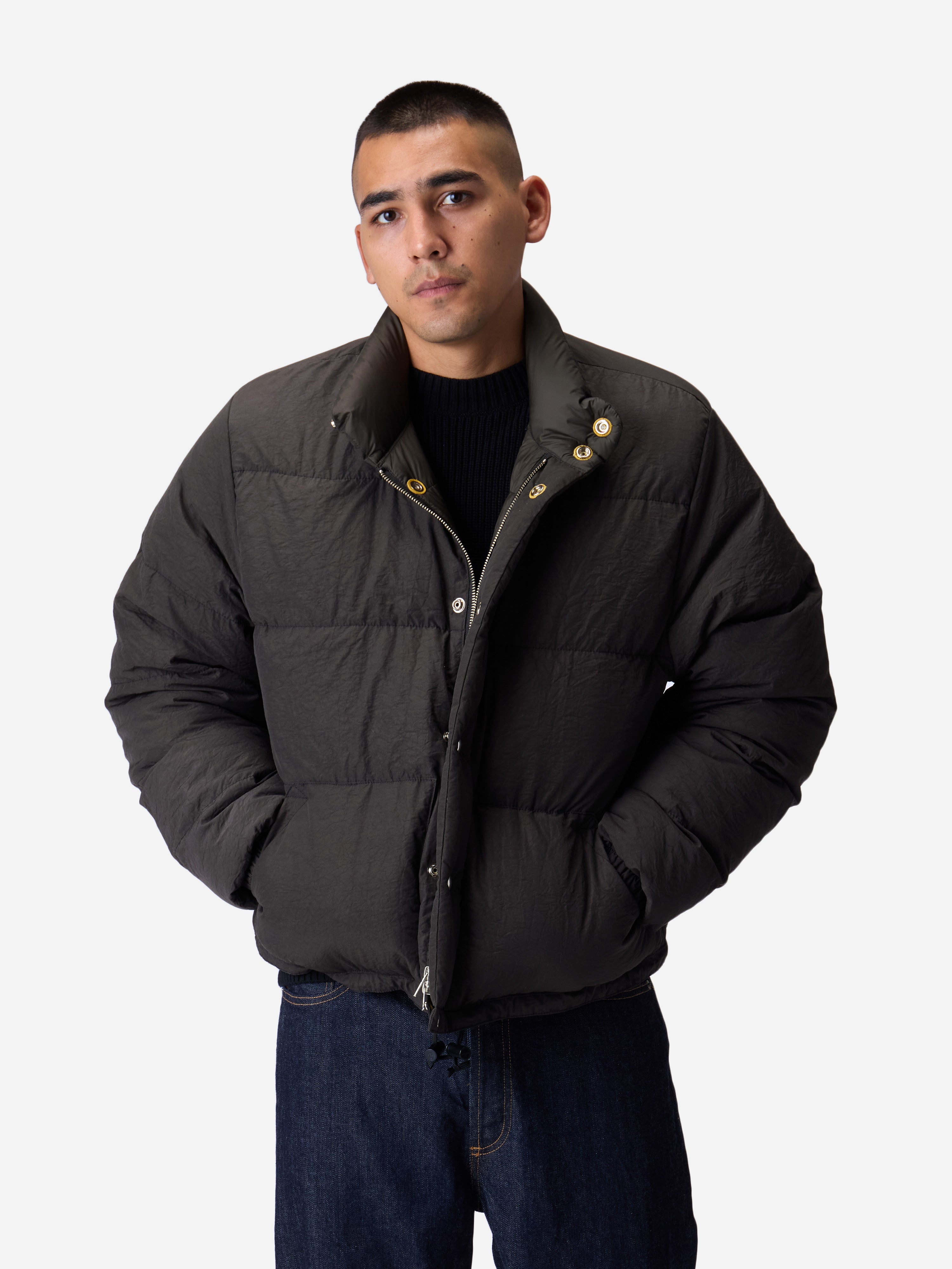 CDW for 3sixteen ~ Wrinkle Nylon Down Jacket