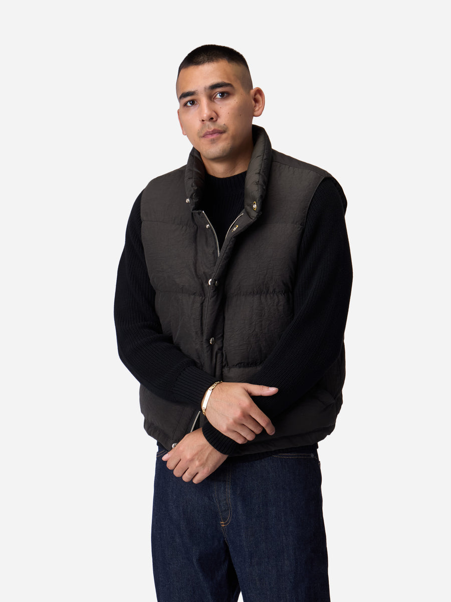 CDW for 3sixteen ~ Wrinkle Nylon Down Vest