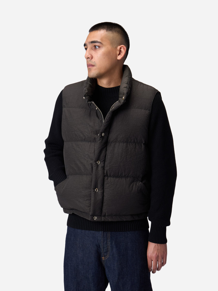 CDW for 3sixteen ~ Wrinkle Nylon Down Vest
