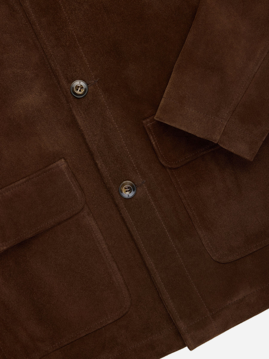 Work Jacket ~ Chocolate Suede