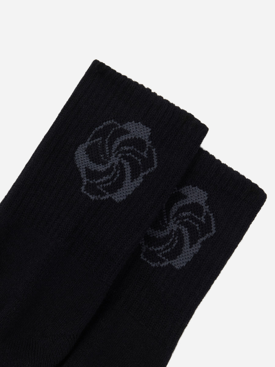 Athletic Quarter Sock ~ Black