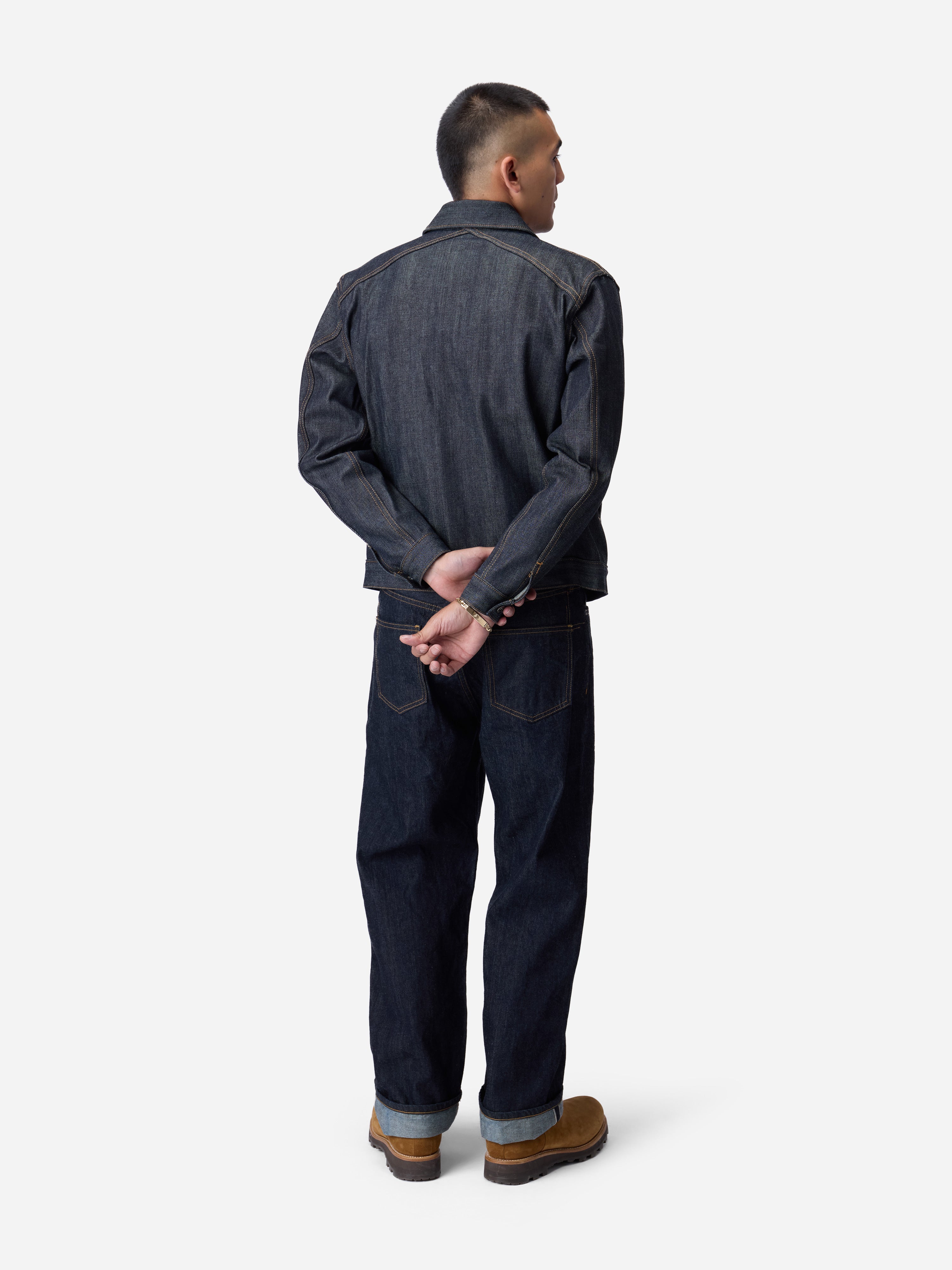 Type 3s Denim Jacket ~ Raw Indigo – 3sixteen