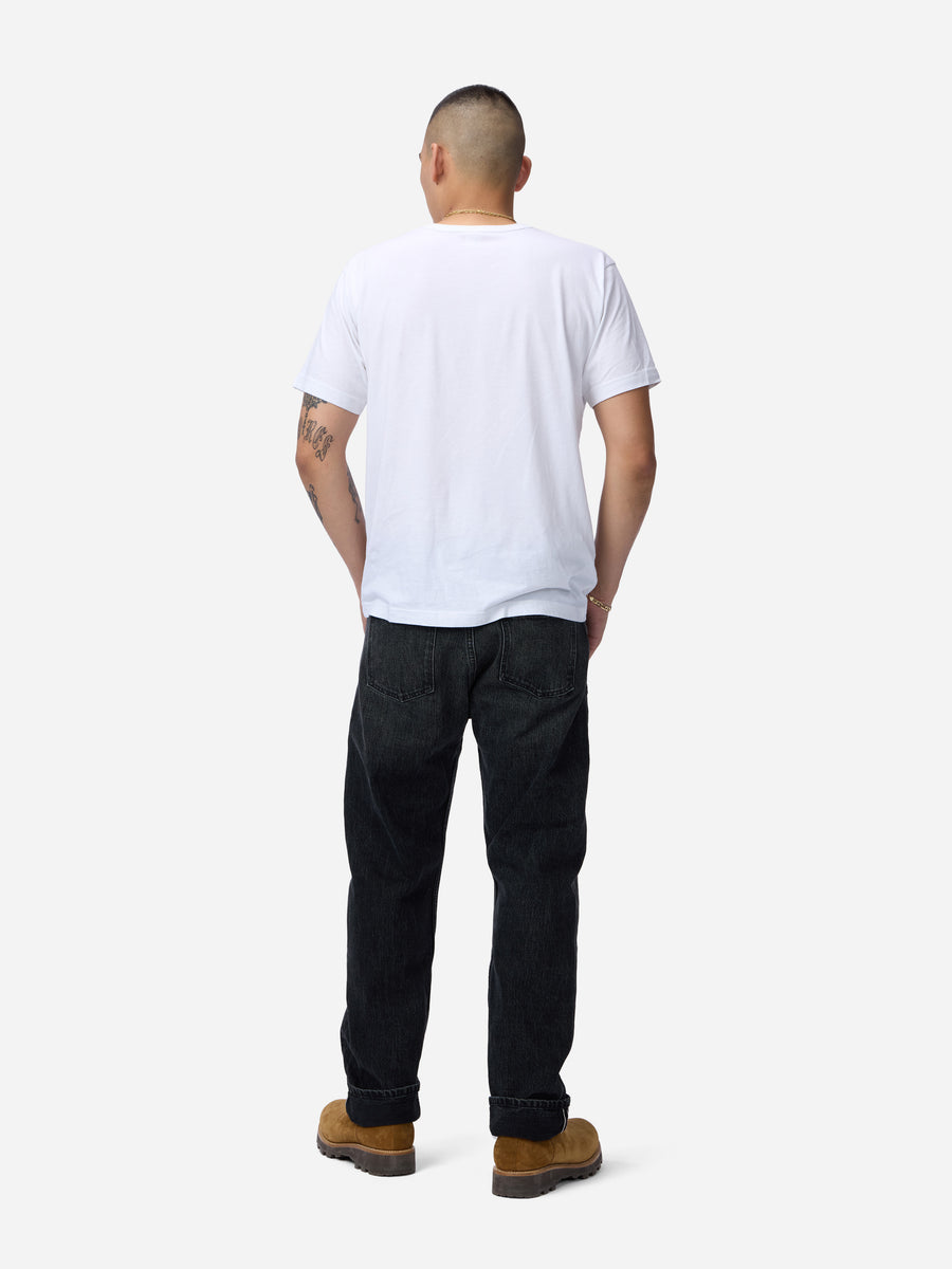 CS-223xv ~ Classic Straight - Double Black Selvedge Vintage Wash