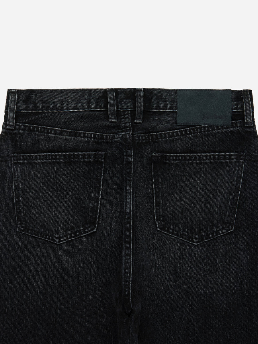 RS-223xv ~ Relaxed Straight - Double Black Selvedge Vintage Wash