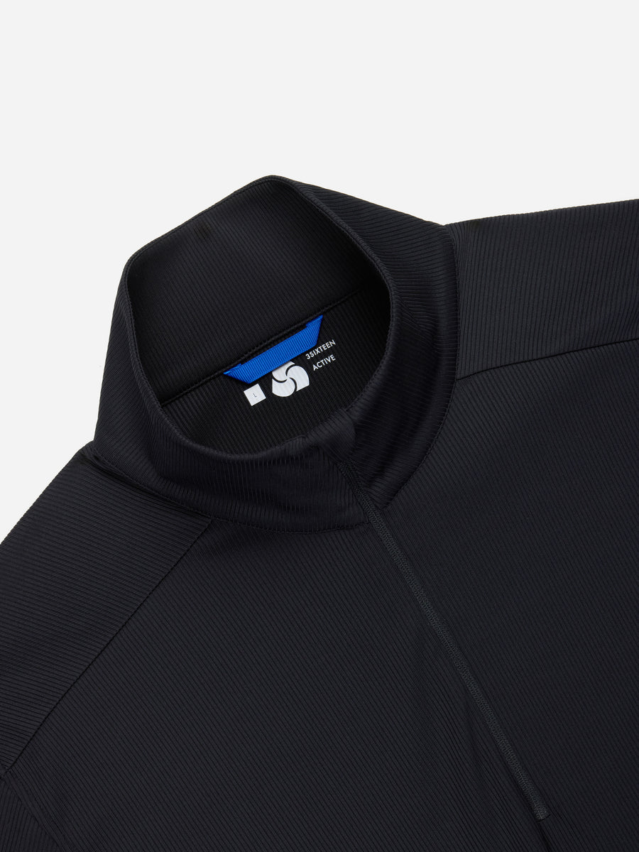 Half Zip Jacket ~ Black