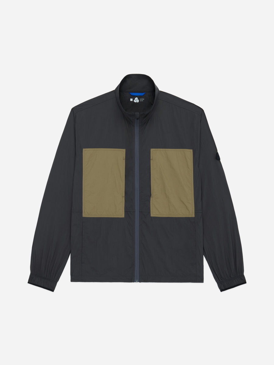 Trail Jacket ~ Charcoal/Tan