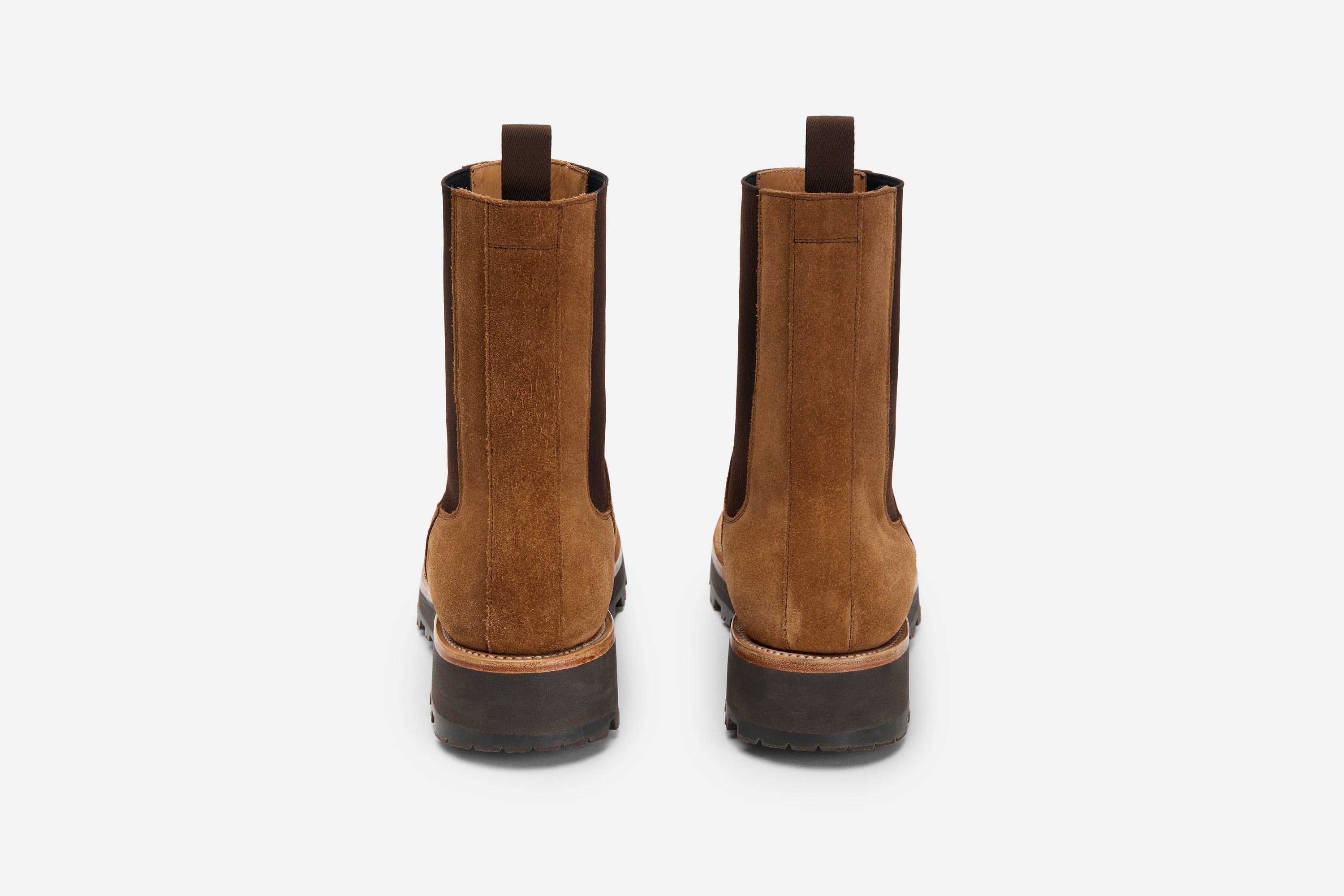 Lug Chelsea Boot ~ Snuff Suede – 3sixteen