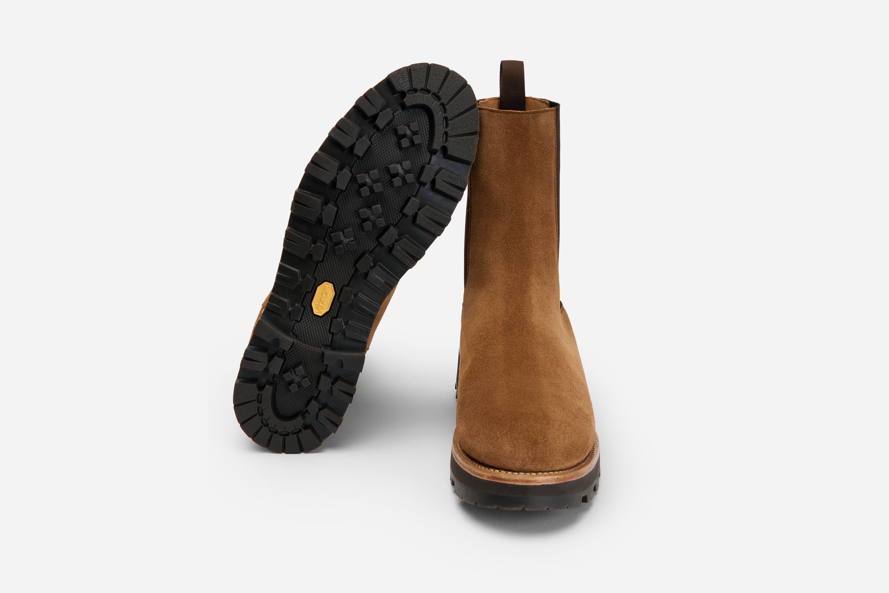 Lug Chelsea Boot ~ Snuff Suede – 3sixteen