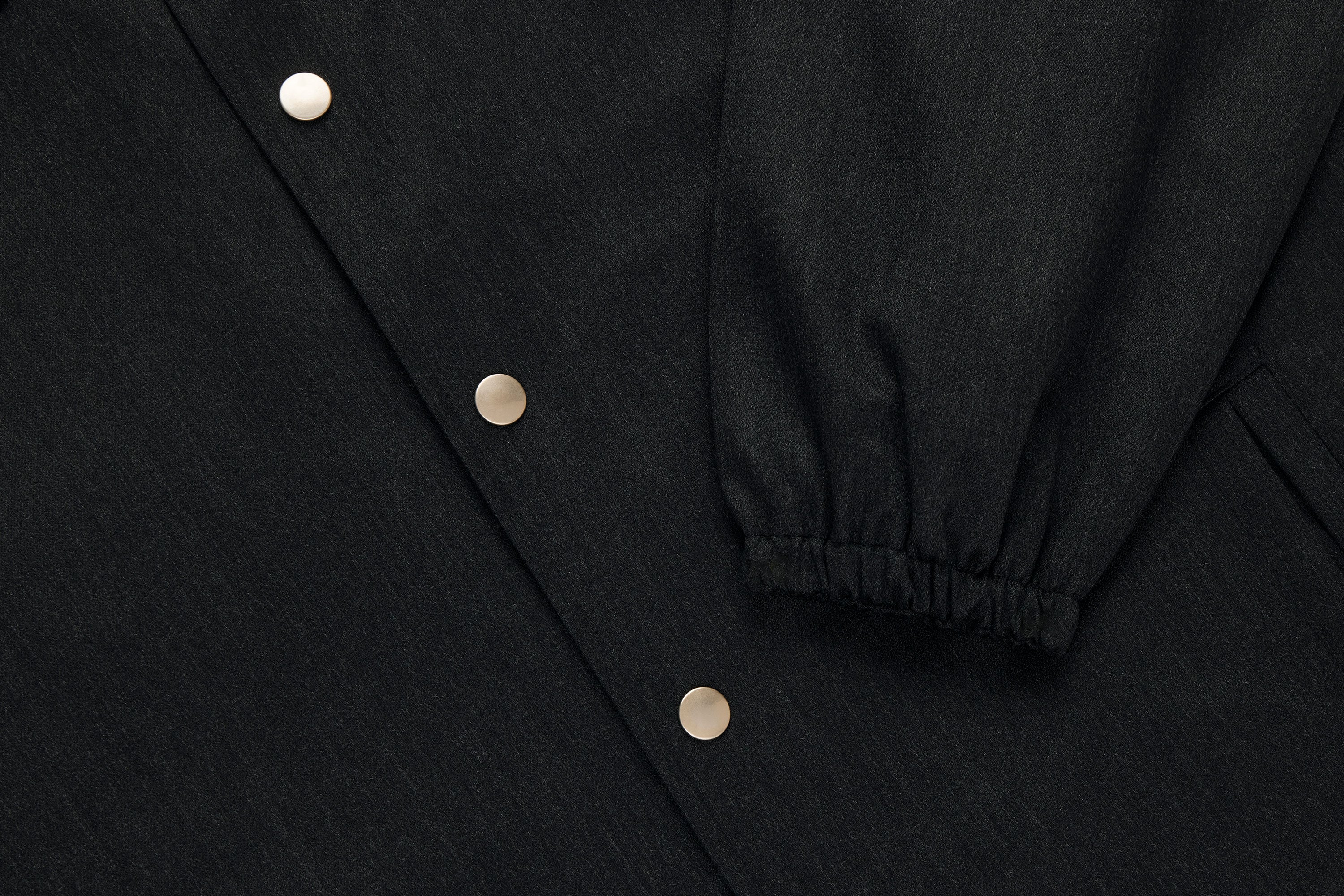 Coaches Jacket ~ Charcoal Wool – 3sixteen