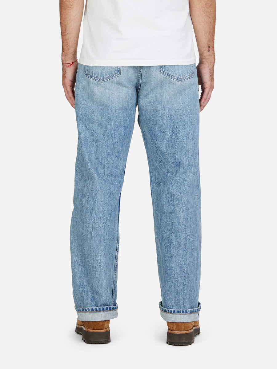 RS-100xv ~ Relaxed Straight - Indigo Selvedge Vintage Wash
